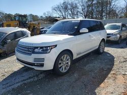 Land Rover Range Rover salvage cars for sale: 2016 Land Rover Range Rover HSE