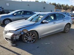 Salvage cars for sale from Copart Exeter, RI: 2015 Acura TLX Tech
