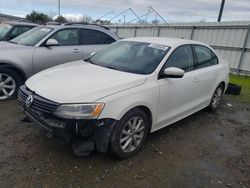 Volkswagen Jetta SE salvage cars for sale: 2012 Volkswagen Jetta SE