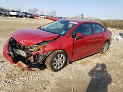 Salvage cars for sale at West Warren, MA auction: 2021 Toyota Corolla LE