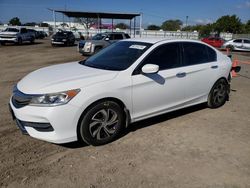 Honda Accord Vehiculos salvage en venta: 2016 Honda Accord LX