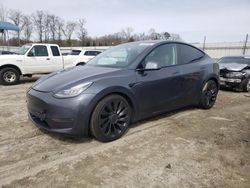 Vehiculos salvage en venta de Copart Spartanburg, SC: 2020 Tesla Model Y