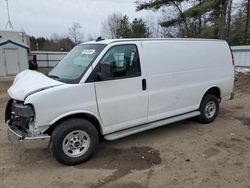 Salvage cars for sale from Copart Lyman, ME: 2022 GMC Savana G2500