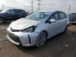 Salvage cars for sale at Elgin, IL auction: 2016 Toyota Prius V