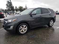 Salvage cars for sale from Copart Rancho Cucamonga, CA: 2020 Chevrolet Equinox LT