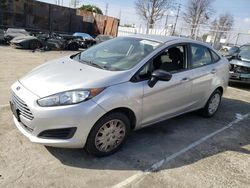 Salvage cars for sale from Copart Wilmington, CA: 2014 Ford Fiesta S