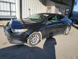 Salvage cars for sale at Fort Wayne, IN auction: 2015 Ford Fusion S