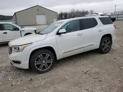 Salvage cars for sale from Copart Lawrenceburg, KY: 2017 GMC Acadia Denali