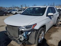 Salvage cars for sale at Bridgeton, MO auction: 2020 Chevrolet Traverse High Country