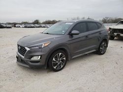 Salvage cars for sale at San Antonio, TX auction: 2020 Hyundai Tucson Limited