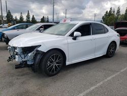 Salvage cars for sale from Copart Rancho Cucamonga, CA: 2024 Toyota Camry SE Night Shade