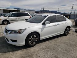 Salvage cars for sale at Sun Valley, CA auction: 2015 Honda Accord LX