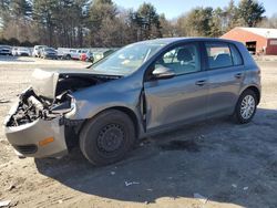 Salvage cars for sale from Copart Mendon, MA: 2013 Volkswagen Golf