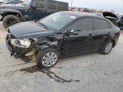 Salvage cars for sale from Copart Grand Prairie, TX: 2021 KIA Rio LX