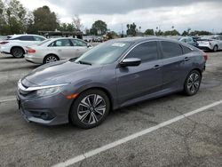 Salvage cars for sale at Van Nuys, CA auction: 2017 Honda Civic EX