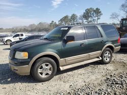 Salvage cars for sale at Byron, GA auction: 2004 Ford Expedition Eddie Bauer