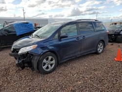 Toyota Sienna le Vehiculos salvage en venta: 2020 Toyota Sienna LE