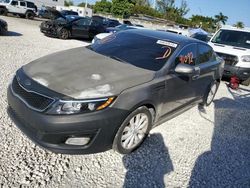 Salvage cars for sale at Opa Locka, FL auction: 2015 KIA Optima EX