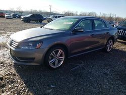 Salvage cars for sale at Louisville, KY auction: 2015 Volkswagen Passat SE