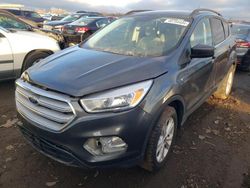 Ford Escape SE salvage cars for sale: 2018 Ford Escape SE