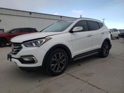 Salvage cars for sale from Copart Farr West, UT: 2017 Hyundai Santa FE Sport