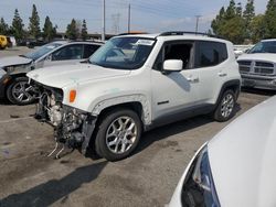 Jeep Renegade salvage cars for sale: 2017 Jeep Renegade Latitude