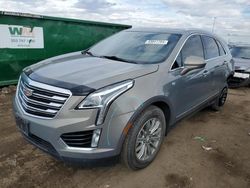 Cadillac XT5 salvage cars for sale: 2017 Cadillac XT5 Luxury