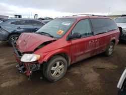 Dodge salvage cars for sale: 2007 Dodge Grand Caravan SXT