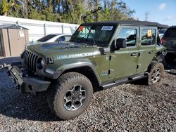 Vehiculos salvage en venta de Copart Riverview, FL: 2022 Jeep Wrangler Unlimited Rubicon 4XE