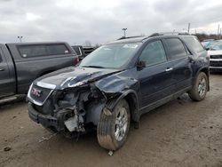 Salvage cars for sale at Indianapolis, IN auction: 2011 GMC Acadia SLE