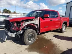 Salvage cars for sale at Nampa, ID auction: 2023 Toyota Tundra Crewmax Limited