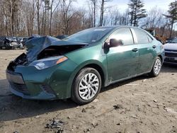 Salvage cars for sale from Copart Candia, NH: 2016 Toyota Corolla L