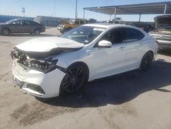 Salvage cars for sale at Anthony, TX auction: 2018 Acura TLX TECH+A