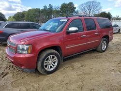 Salvage cars for sale from Copart Seaford, DE: 2012 Chevrolet Suburban K1500 LTZ