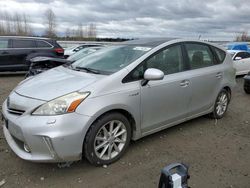 Salvage cars for sale from Copart Arlington, WA: 2014 Toyota Prius V