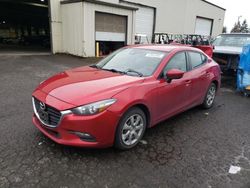 Mazda 3 Sport salvage cars for sale: 2018 Mazda 3 Sport