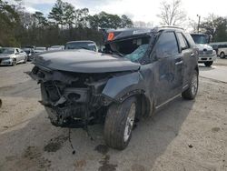Salvage cars for sale at Greenwell Springs, LA auction: 2017 Ford Explorer Limited
