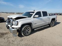 Salvage cars for sale from Copart Houston, TX: 2018 GMC Sierra C1500 SLT