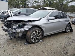 Salvage cars for sale from Copart Austell, GA: 2016 Honda Accord EXL