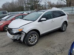 Salvage cars for sale at North Billerica, MA auction: 2013 Ford Edge SEL