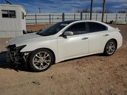 Salvage cars for sale at Oklahoma City, OK auction: 2012 Nissan Maxima S