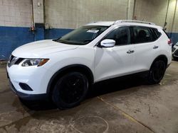 Salvage cars for sale from Copart Woodhaven, MI: 2016 Nissan Rogue S