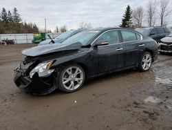 Salvage cars for sale at Bowmanville, ON auction: 2012 Nissan Maxima S