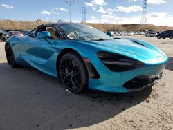 Salvage cars for sale from Copart Littleton, CO: 2019 Mclaren Automotive 720S