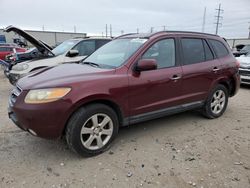 Salvage cars for sale from Copart Haslet, TX: 2008 Hyundai Santa FE SE