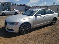 Audi A6 salvage cars for sale: 2013 Audi A6 Premium Plus