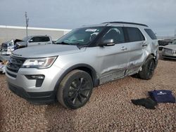 Salvage cars for sale at Phoenix, AZ auction: 2019 Ford Explorer XLT