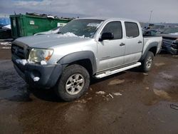 Salvage cars for sale at Brighton, CO auction: 2007 Toyota Tacoma Double Cab Prerunner