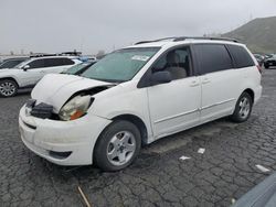 Salvage cars for sale from Copart Colton, CA: 2005 Toyota Sienna CE