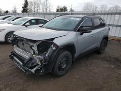 Salvage cars for sale from Copart Bowmanville, ON: 2024 Toyota Rav4 XSE